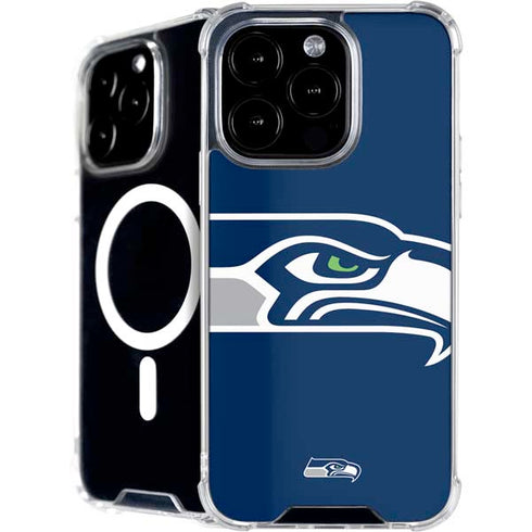 NFL Seattle Seahawks Large Logo iPhone 16 Pro MagSafe Case